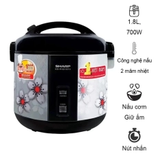 Nồi cơm điện Sharp 1.8 lít KS-NR181STV