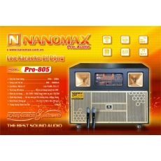 DÀN ÂM THANH NANOMAX PRO-805
