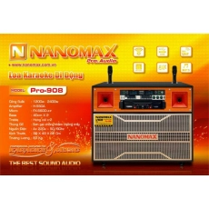 DÀN ÂM THANH NANOMAX PRO-908