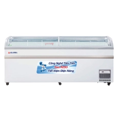 Tủ đông Alaska KC-550 mặt kính cong 550 lít