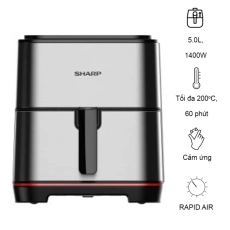 Nồi Chiên Không Dầu Sharp KF-AF50EV ST 5Lít