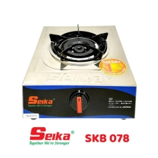 Bếp Gas Đơn Toàn Thân Inox Seika SKB 078