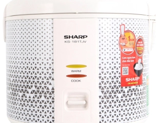Nồi cơm nắp gài Sharp 1.8 lít KS-181TJV