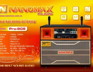 DÀN ÂM THANH NANOMAX PRO-908