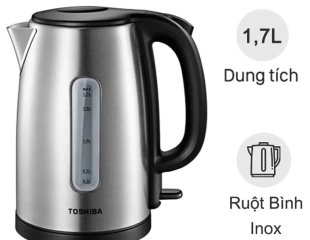 Bình đun siêu tốc Toshiba 1.7 lít KT-17SH1NV