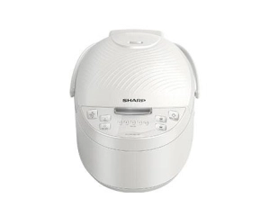 Nồi cơm điện tử Sharp 1.5 lít KS-COM150EV-WH
