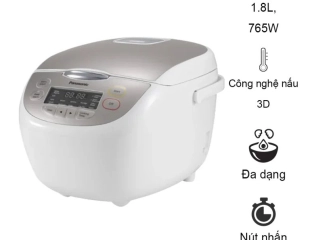 Nồi cơm điện tử Panasonic 1.8 lít SR-CL188WRAM