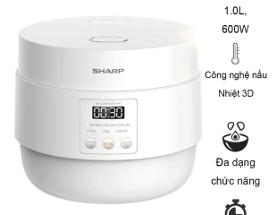 Nồi Cơm Điện Tử Sharp KS-COM100DV-WH