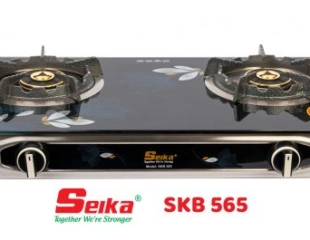 Bếp Gas Đôi Mặt Kính Seika (Sen Đồng) SKB565