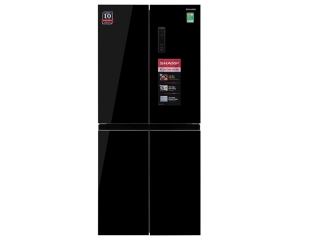 Tủ lạnh Sharp Inverter 362 lít Multi Door SJ-FX420VG-BK