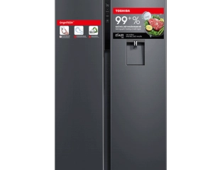 Tủ lạnh Toshiba Inverter 596 lít Side By Side GR-RS775WI-PMV(06)-MG