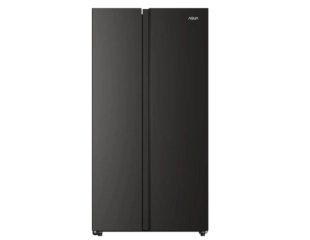 Tủ lạnh side by side Aqua 646 lít AQR-S682XA(BL) màu đen