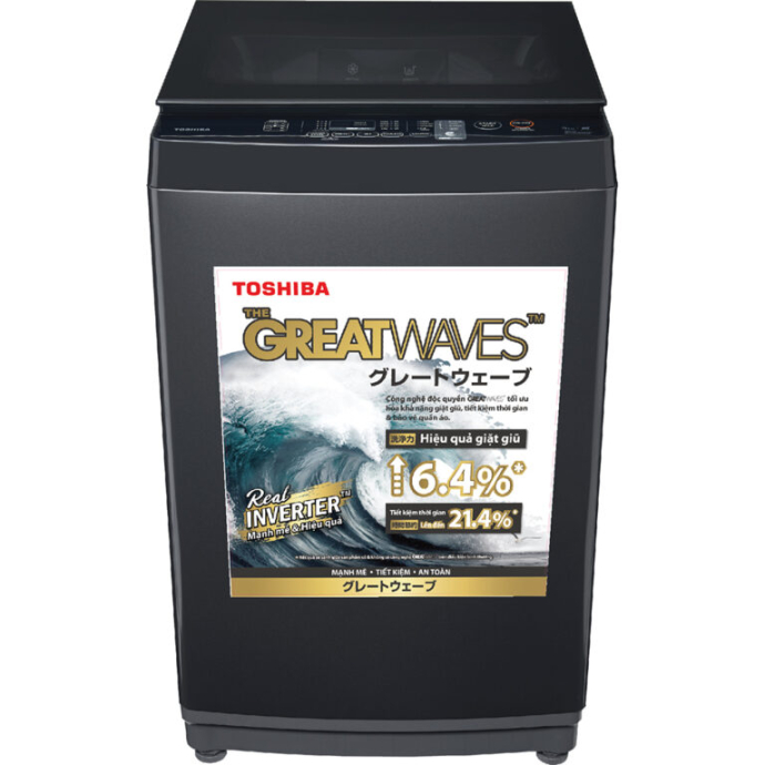 Máy giặt Toshiba Inverter 9.0 kg AW-DK1000FV(KK) 