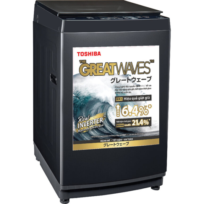 Máy giặt Toshiba Inverter 9.0 kg AW-DK1000FV(KK) 