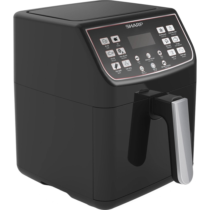 Nồi chiên không dầu Sharp KF-AF55EV-BK 5.5 lít