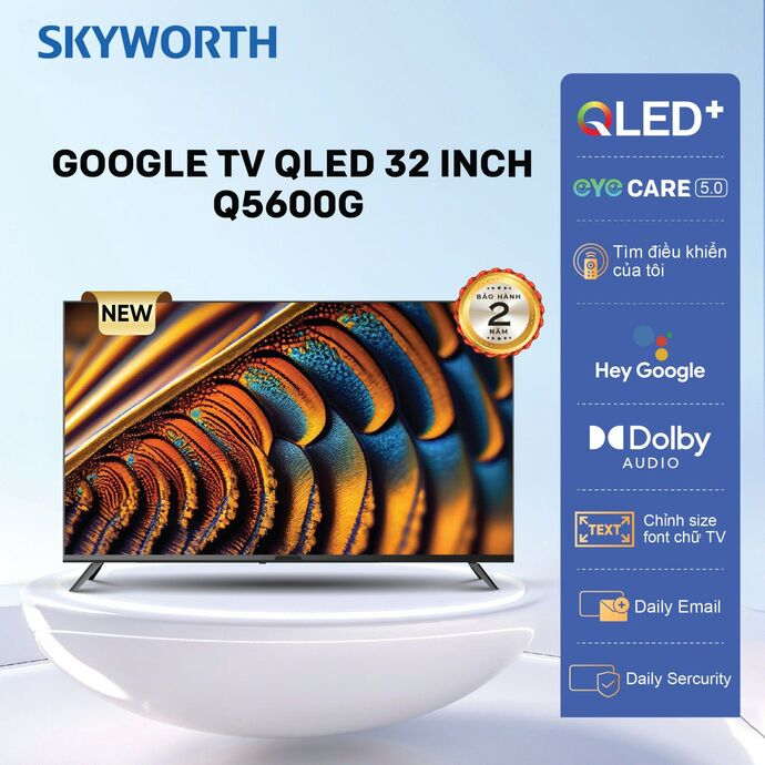 Google Tivi Skyworth HD 32 Inch 32Q5600G