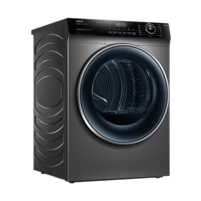 Máy sấy bơm nhiệt Aqua 10 kg AQH-H1000H PS
