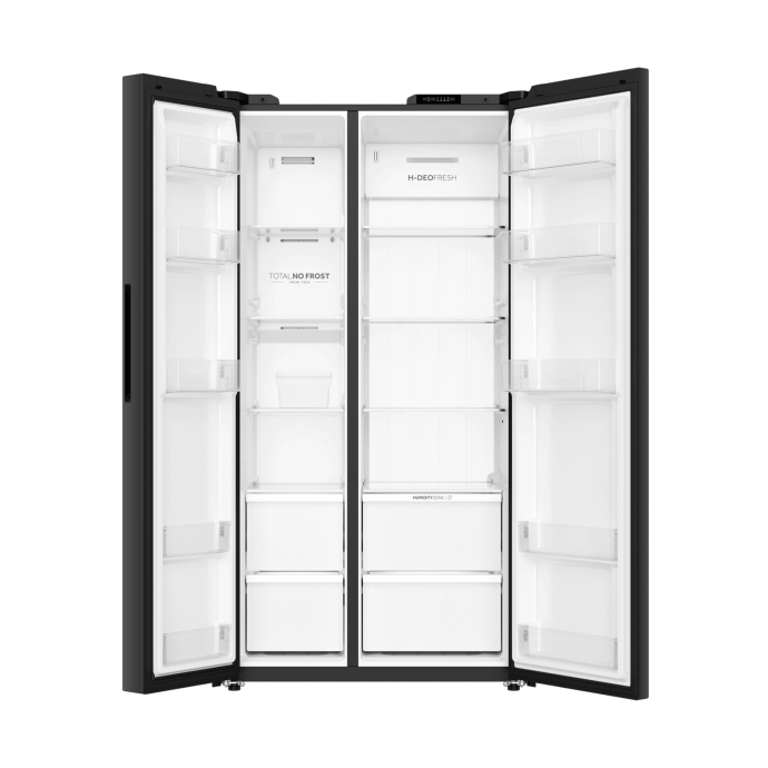 Tủ lạnh Side By Side Aqua Inverter 569 lít AQR-S633XA(SL) 