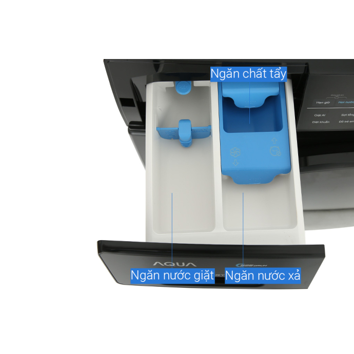 Máy giặt Aqua Inverter 9 kg AQD-D902G.BK lồng ngang