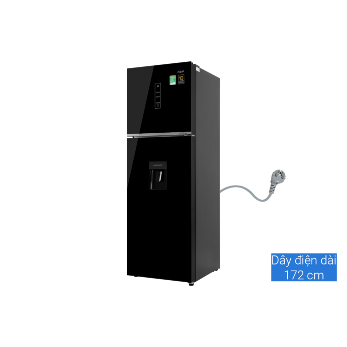 Tủ lạnh Aqua Inverter 347 lít AQR-T389FA(WGB)