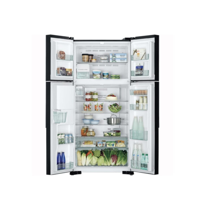 Tủ lạnh 4 cánh Inverter 540 Lít HITACHI R-FW690PGV7X (GBK)