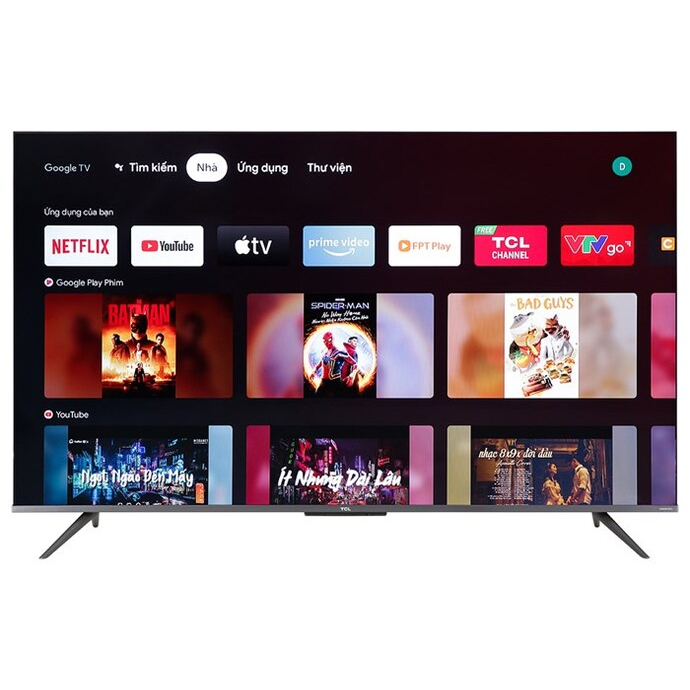 Google Tivi QLED TCL 4K 65 inch 65Q636