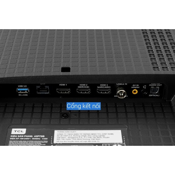 Google TV TCL 4K 43 inch 43P79B