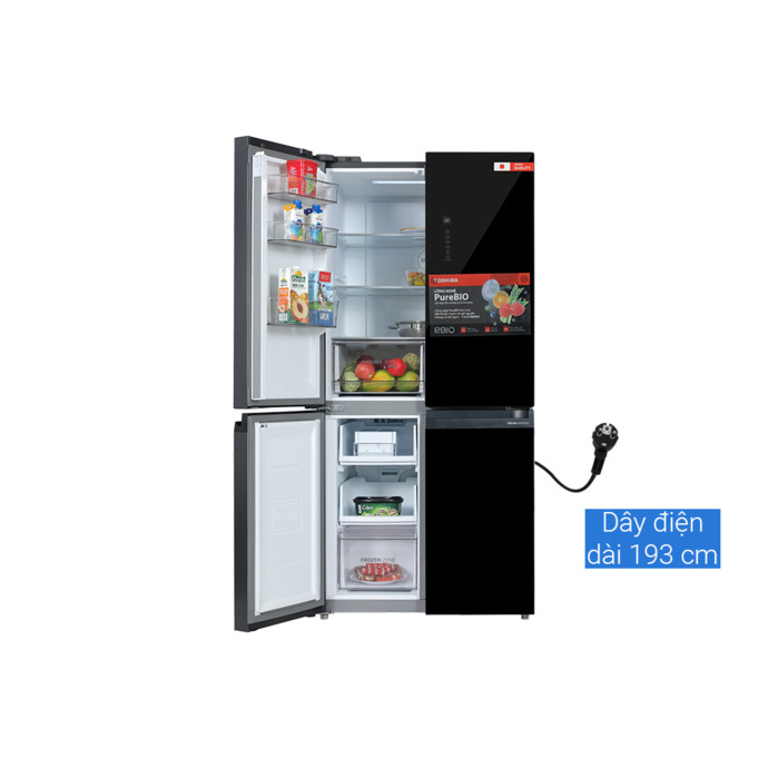 Tủ lạnh Toshiba Inverter 474 lít Multi Door GR-RF611WI-PGV(22)-XK