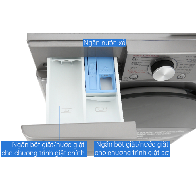 Máy Giặt LG Inverter 11 Kg FV1411S4P
