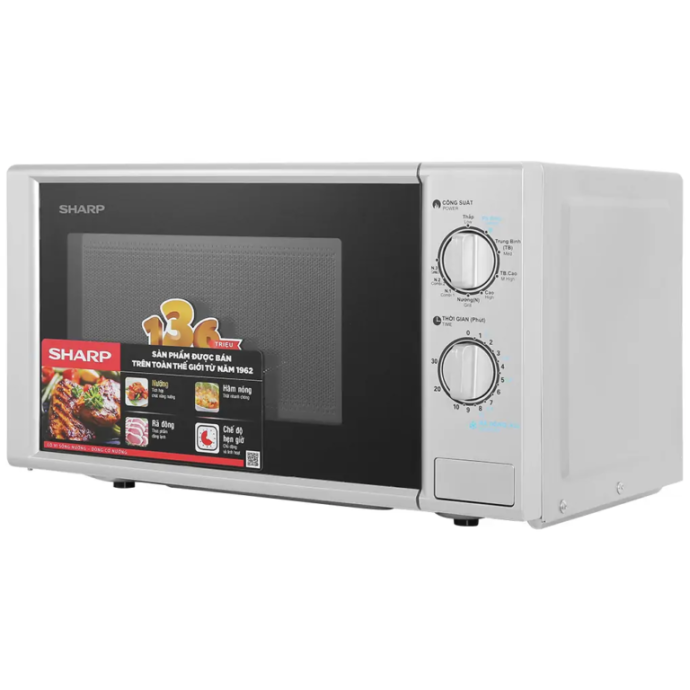 Lò vi sóng có nướng Sharp R-G228VN-SL 20 lít