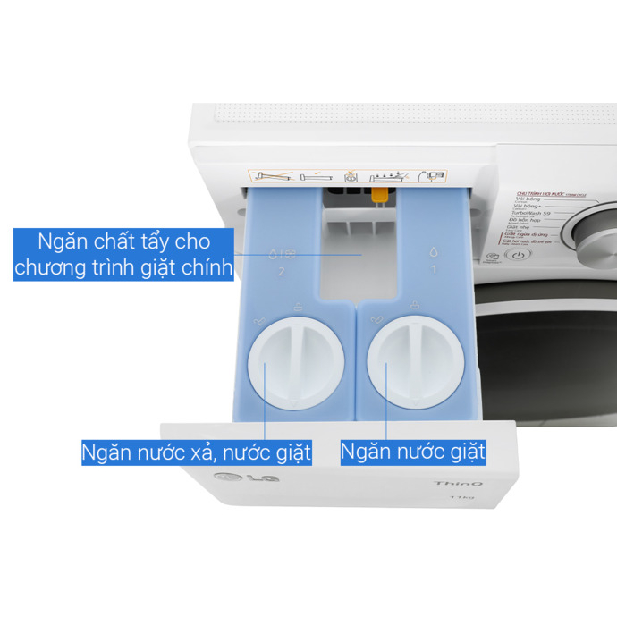 Máy giặt LG AI Inverter 11 kg FV1411S4WA