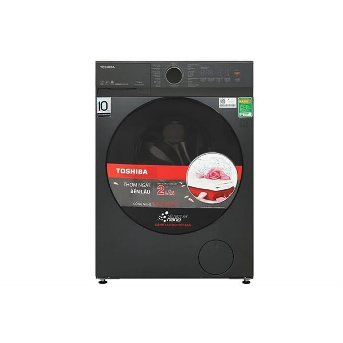 Máy giặt sấy Toshiba Inverter giặt 13 kg - sấy 8 kg TWD-T21BU140UWV(MG)