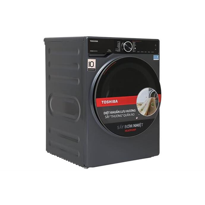 Máy sấy bơm nhiệt Toshiba 10 kg TD-T25BS110HWV(MG)