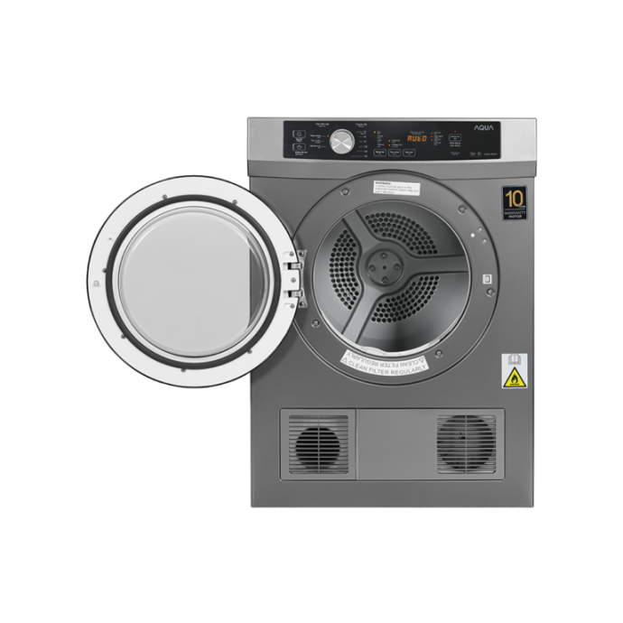 Máy sấy thông hơi Aqua 8 kg AQH-V800H SS