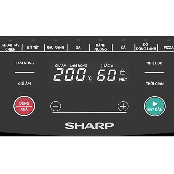Nồi Chiên Không Dầu Sharp KF-AF50EV ST 5Lít