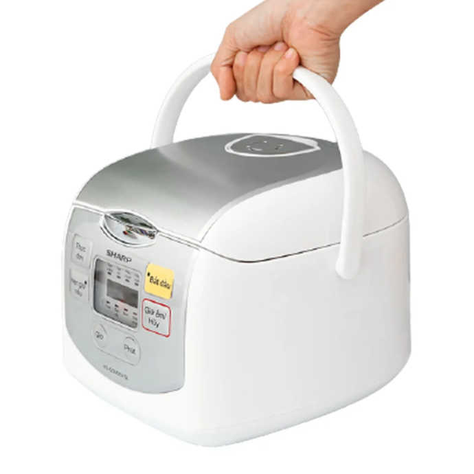 Nồi cơm điện tử Sharp KS-COM08V-SL 0.72 lít