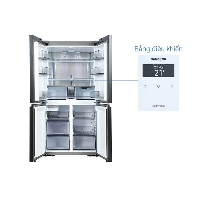 Tủ lạnh Samsung Inverter 599 lít Multi Door Bespoke RF60A91R177/SV