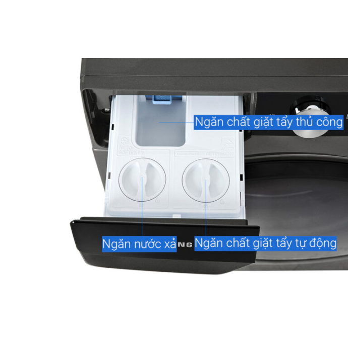 Máy giặt sấy Samsung AI Ecobubble Inverter giặt 11 kg – sấy 7 kg WD11T734DBX/SV