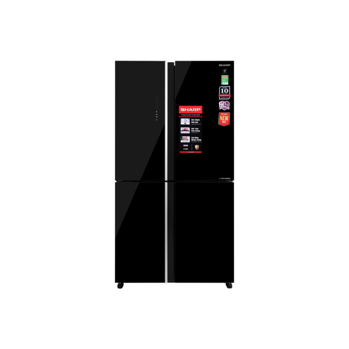 Tủ lạnh Sharp Inverter 525 Lít 4 cửa SJ-FXP600VG-BK