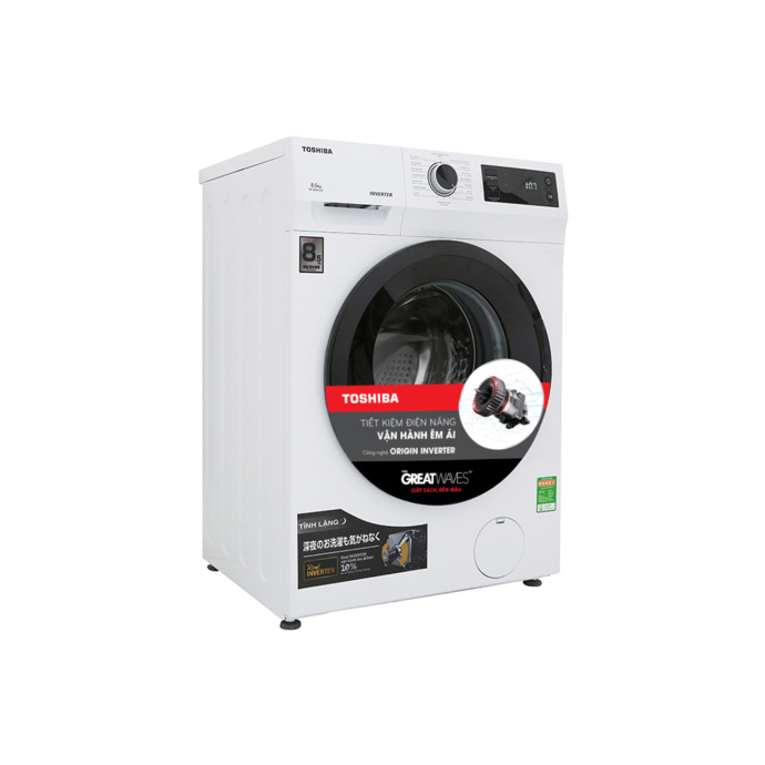 Máy giặt Toshiba Inverter 8.5 Kg TW-BH95S2V WK