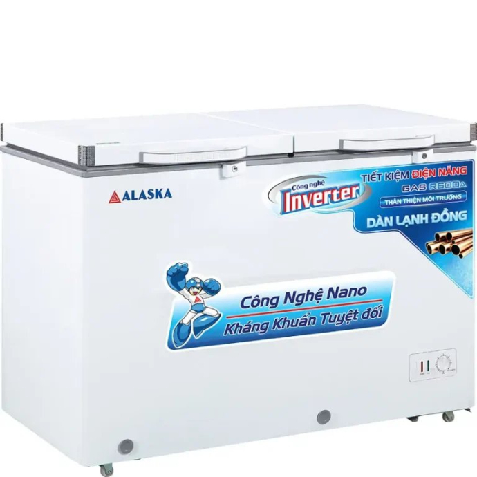 Tủ Đông Mát Alaska Inverter 210 Lít FCA-3600CI