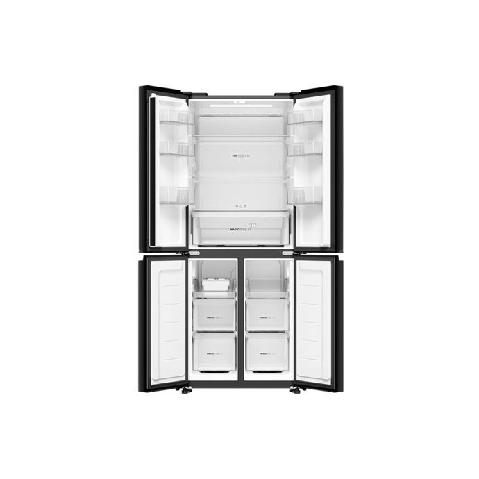 Tủ lạnh Aqua Inverter 410 lít Multi Door AQR-M466XA(CBC)
