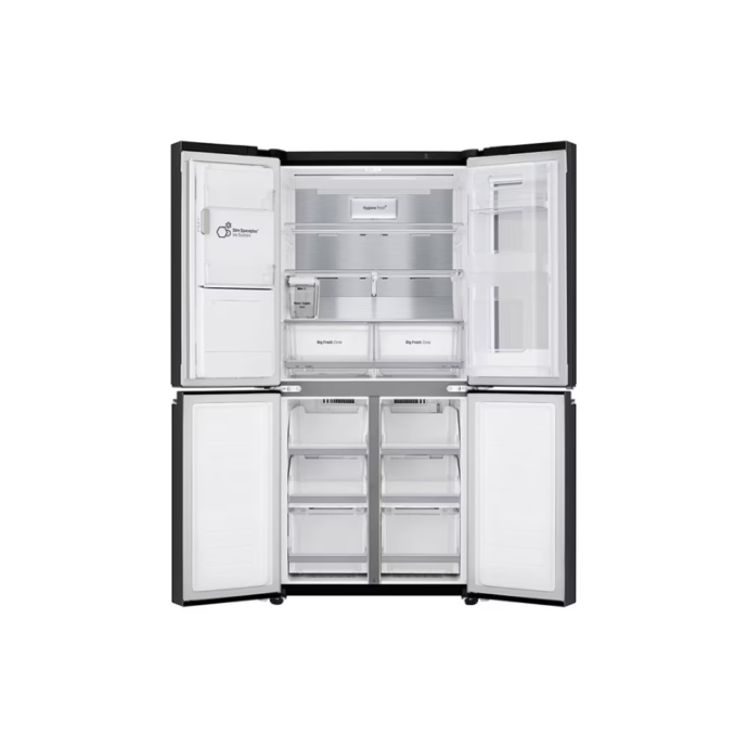 Tủ lạnh LG Inverter 496 lít Multi Door InstaView Door in Door GR-X22MBI