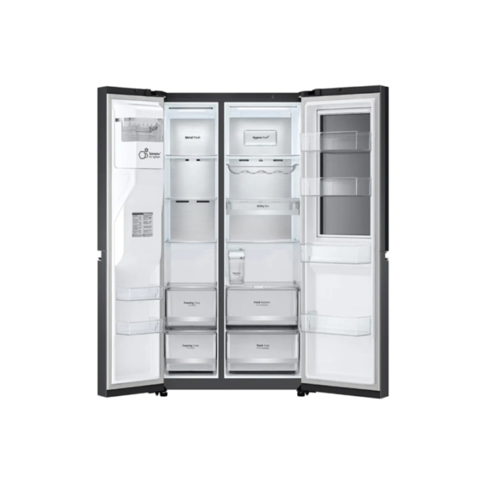 Tủ lạnh LG Inverter 635 lít Side By Side InstaView GR-G257BL