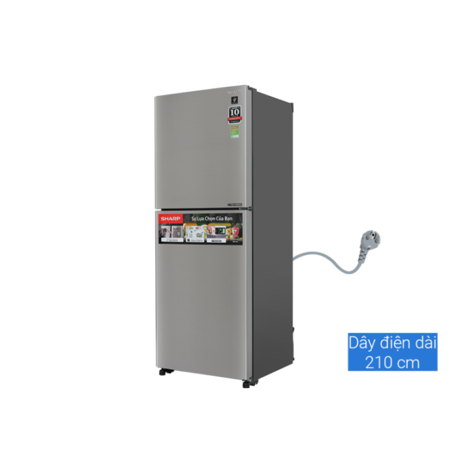 Tủ lạnh Sharp 253 lít SJ-X282AE-SL Inverter