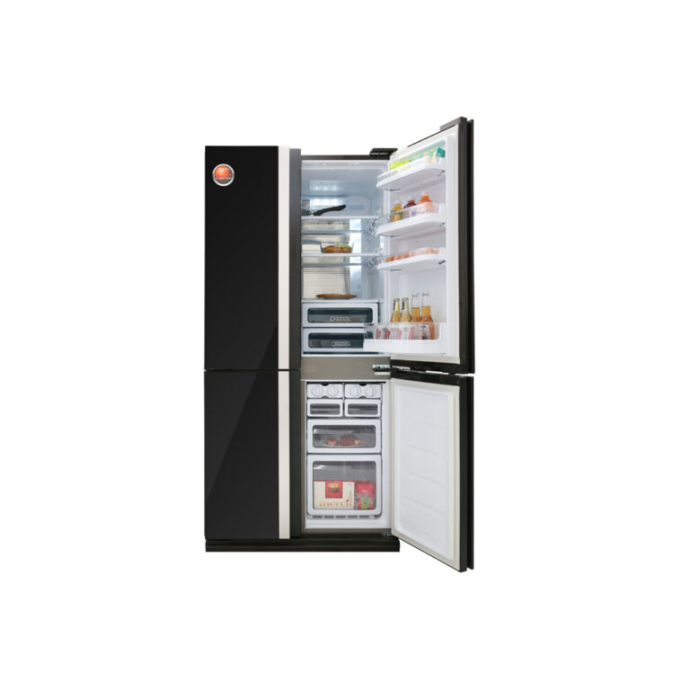 Tủ lạnh Sharp Inverter 605 lít Multi Door SJ-FX688VG-BK