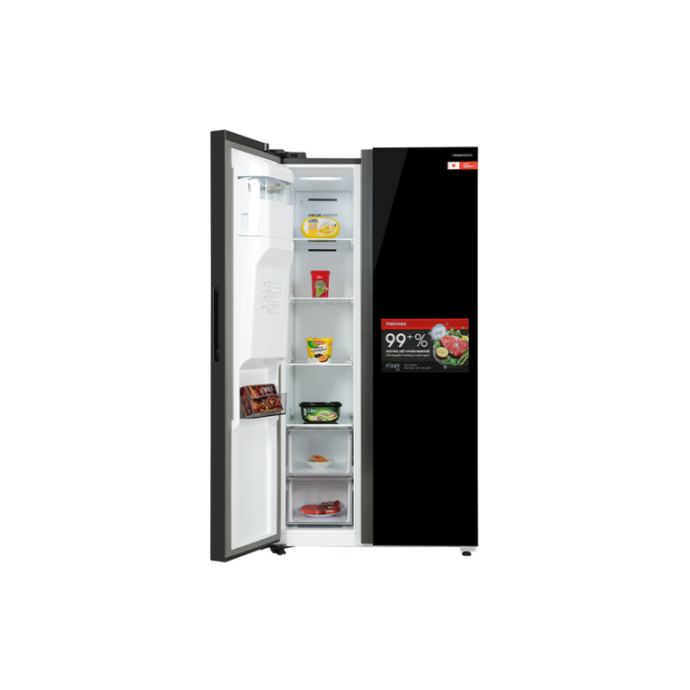 Tủ lạnh Toshiba Inverter 568 lít Side By Side GR-RS755WIA-PGV(22)-XK