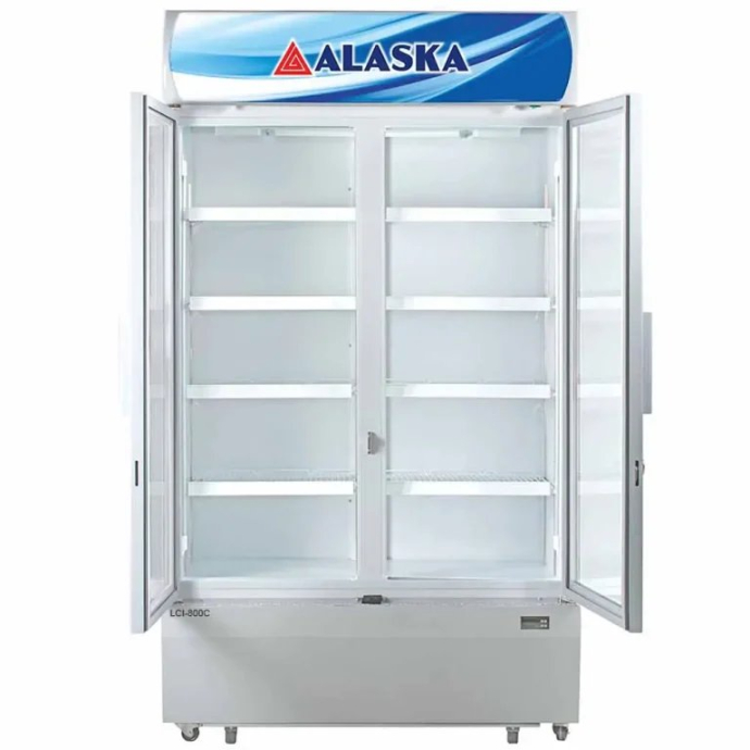 Tủ Mát Alaska Inverter 800 Lít LCI-800C 2 cửa