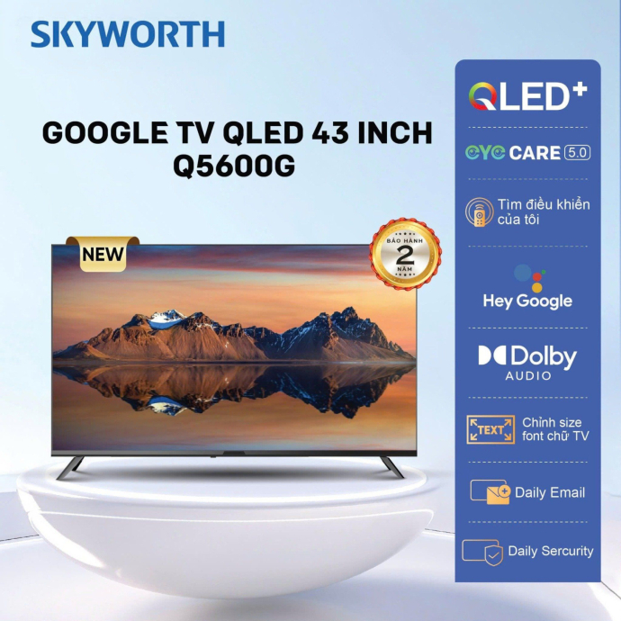 Google Tivi Skyworth HD 43 Inch 43Q5600G
